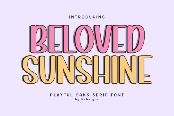Beloved Sunshine: A Font That Brightens Brand Identity