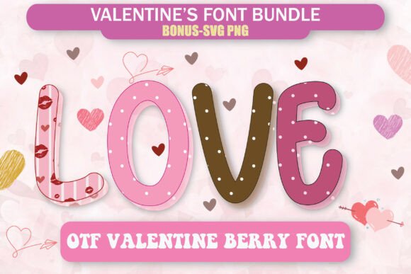 Berry Valentine Font for Branding Projects