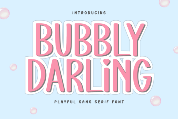 Bubbly Darling: A Warm Sans Serif for Editorial Magic