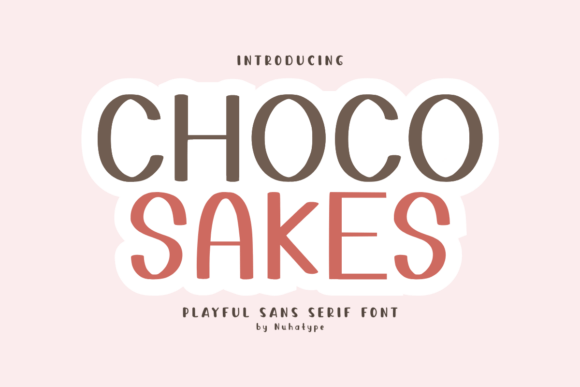 Choco Sakes: A Font That Elevates Your Brand