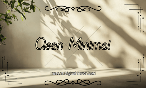 Clean Minimal: The Font That Elevates Your Brand