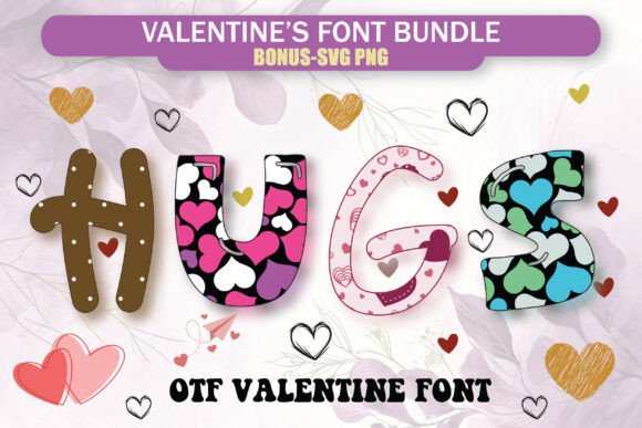 Colorful Valentine Pack: A Font That Elevates Brand Design