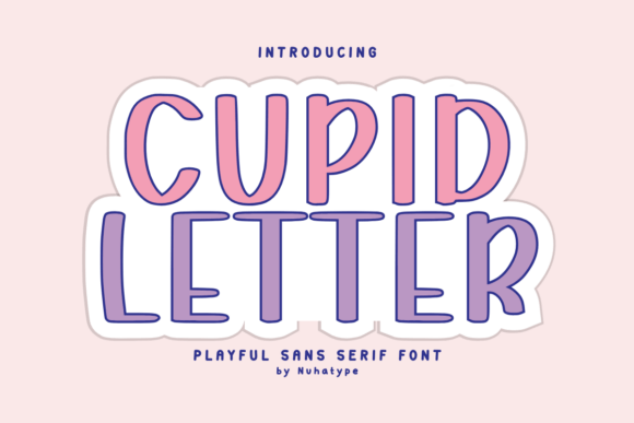 Cupid Letter: A Warm Typographic Choice for Branding Projects