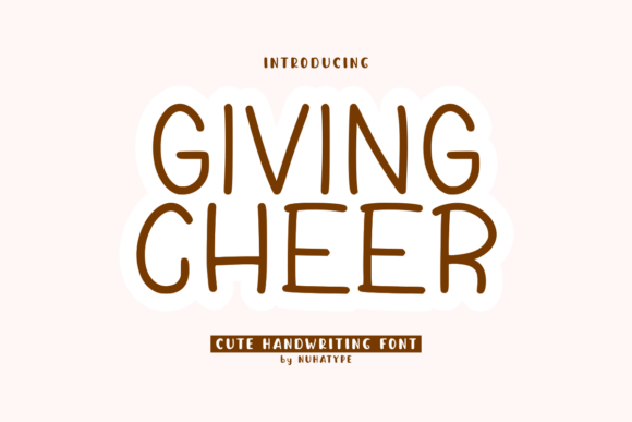 Giving Cheer: A Font That Adds Warmth to Your Brand