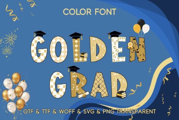Golden Grad: A Font That Elevates Branding With Style