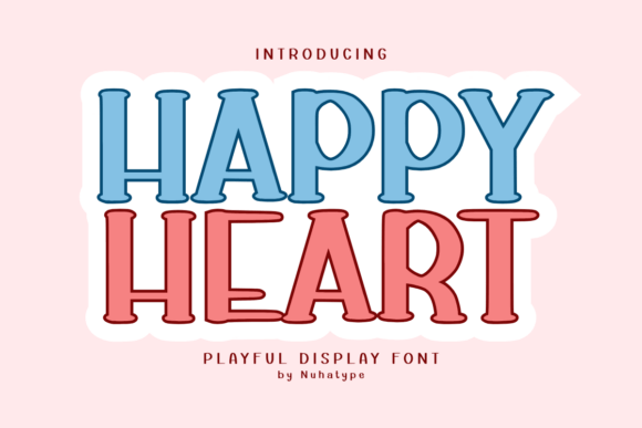 Happy Heart Font for Business Branding