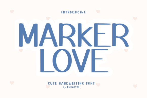 Marker Love: The Font That Elevates Your Brand