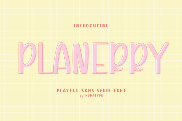 Planerry: A Warm Sans Serif Font for Handmade Creations