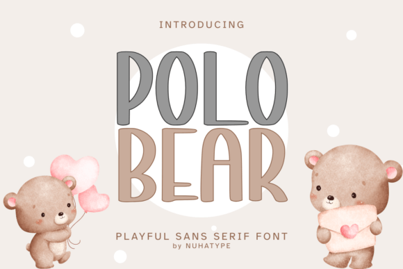 Polo Bear Font for Business Branding