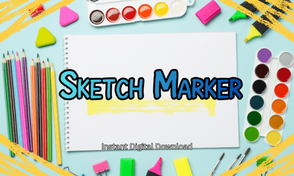 Sketch Marker: A Bold Font for Dynamic Digital Campaigns