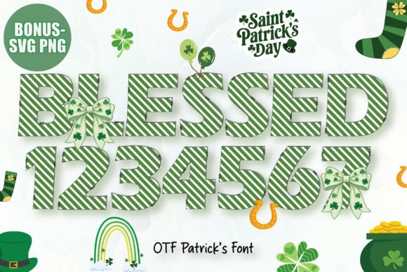 St. Patrick’s Day Blessed: A Font for Festive Editorial Design