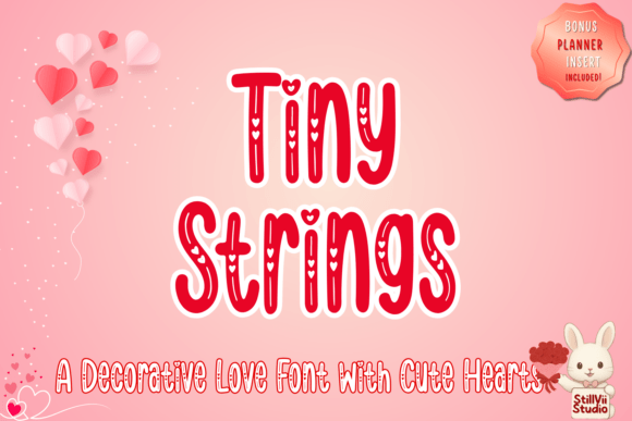 Tiny Strings: A Font for Nostalgic Branding