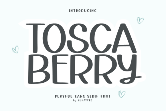 Tosca Berry Font for Web Design