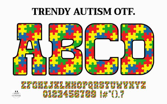 Trendy Autism Font: A Game-Changer for Campaign Design