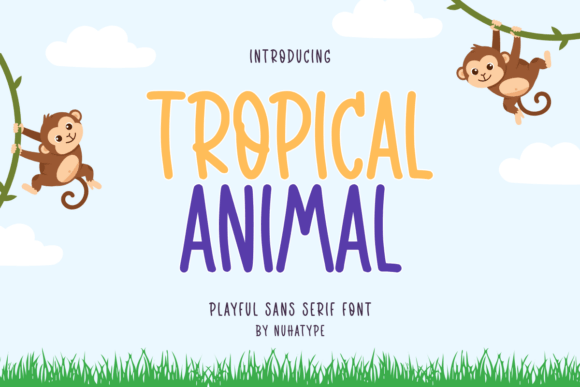 Tropical Animal: A Font for Modern Marketing
