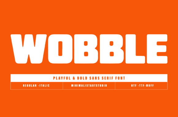 Wobble: The Font That Adds Personality to Every Craft Project